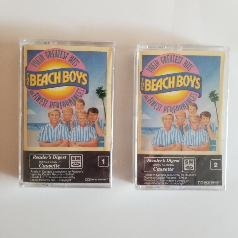 The Beach Boys Greatest Hits Cassette Tapes Set
